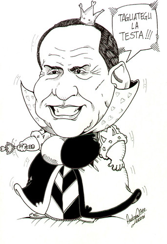 Berlusconi regina di cuori