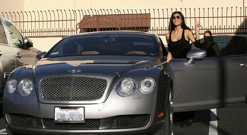 Nicole Scherzinger Rocking the body and the Bentley