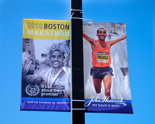 boston marathon logo. Boston Marathon 2010