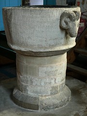 C13 font with rams head