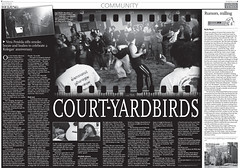Court-Yardbirds En Global Times, Metro Beijing por felicemcc