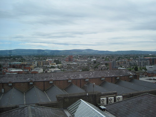 360-degree view of Dublin from the Gravity Bar in the Guiness Storehouse
