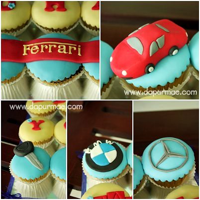 Automotive Cupcakes