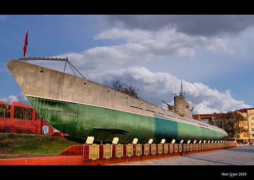 S-56 Submarine. Vladivostok.  Подводная лодка C-56. Владивосток. ©  Peer.Gynt