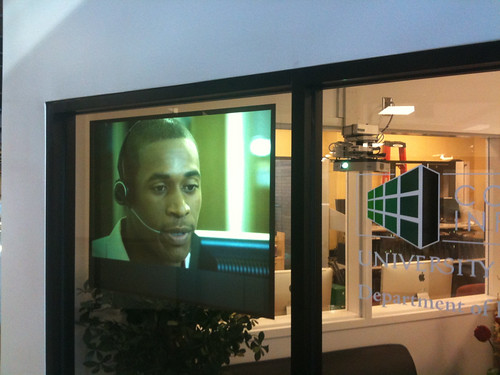 Promotional video ad in the UNT Department of Learning Services, College of Information