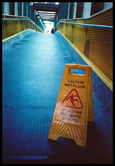 Caution - Wet floor