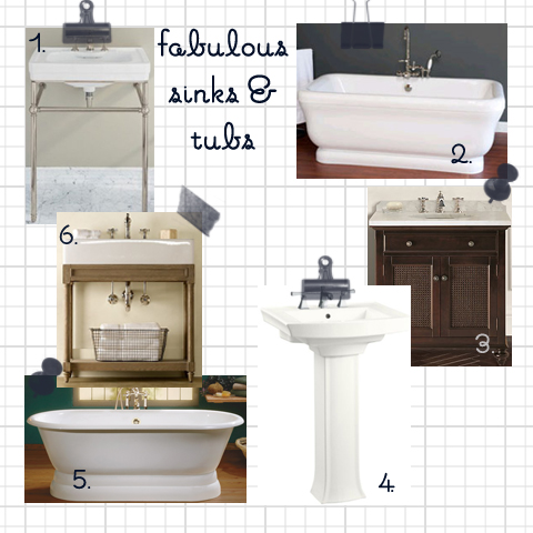 Bathroom Sinks & Tubs