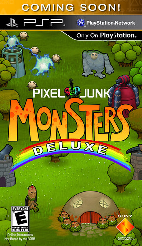 PixelJunk Monsters Deluxe UMD box