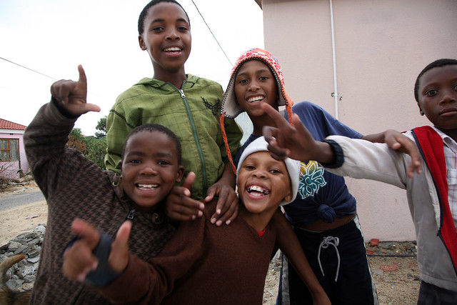 Kids in Khayelitsha by greenwood100