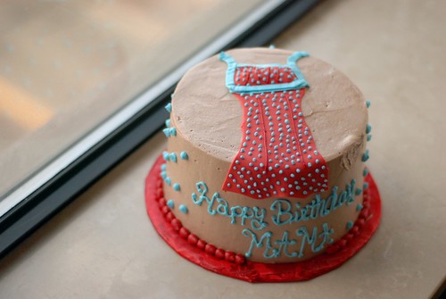 surprise emmeline apron cake