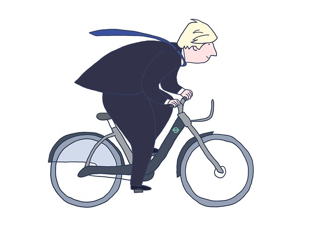 Cycle hire animation - Boris Johnson