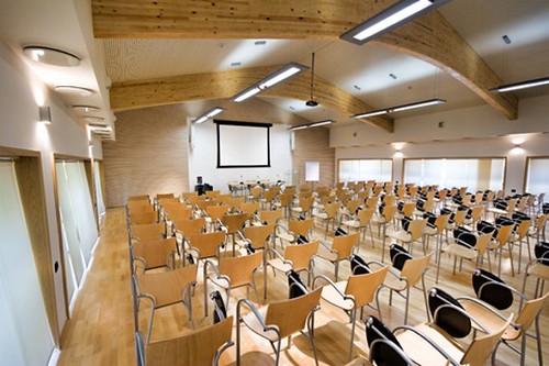 Classrooms and furniture design in interior design school