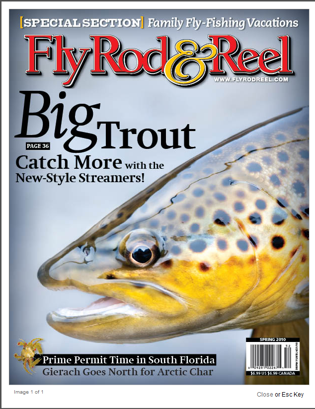 Fly Rod & Reel Magazine April 2010 Cover