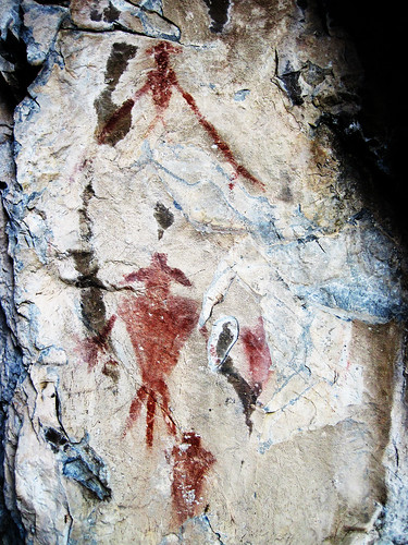 Pictographs in AF Canyon 6