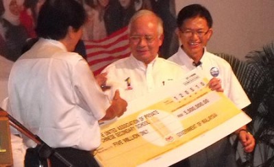 Najib election bribe