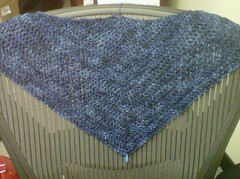 In progress shawl