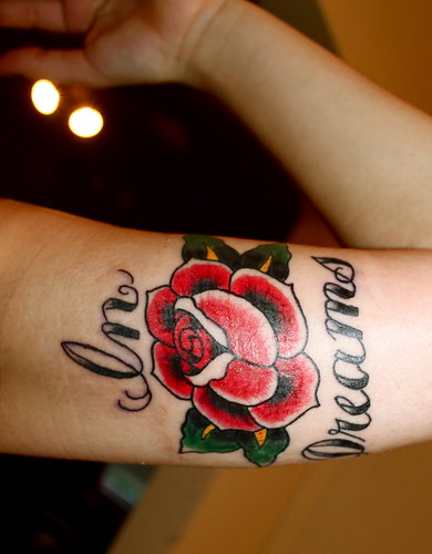 But now that more and more women are getting inked the flower tattoo has 