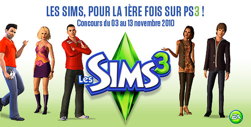 Gagnez des jeux les Sims 3 sur PS3