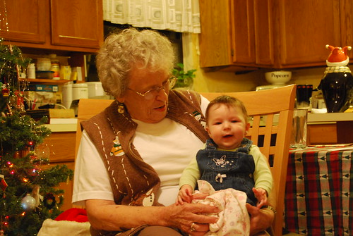 Savannah and her great-grandma