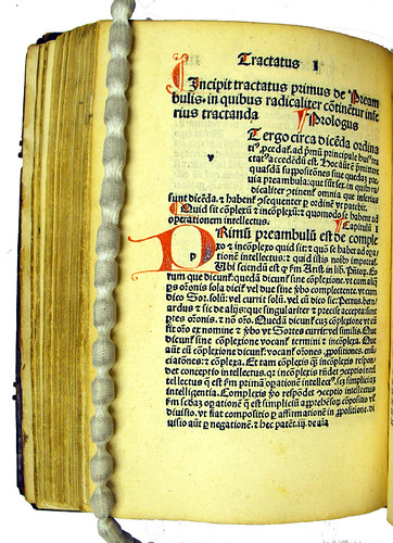 Initial in Armandus de Bellovisu: De declaratione difficilium terminorum tam theologiae quam philosophiae ac logicae