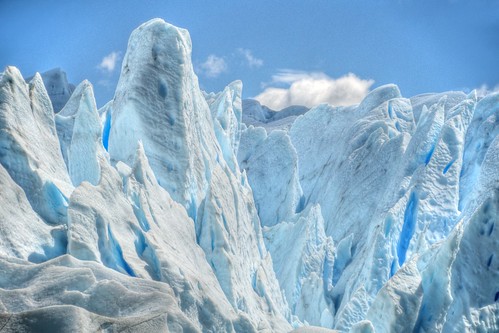 Ice Formations on Perito Moreno