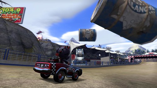 ModNation Racers PS3 Screenshot - Barrel Launcher