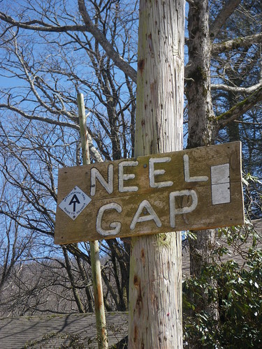 Neel's Gap sign