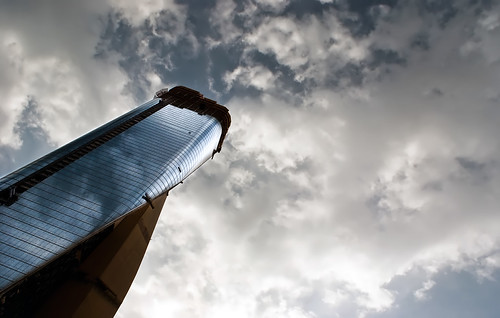 Cloudy Al-Hamra Tower 01