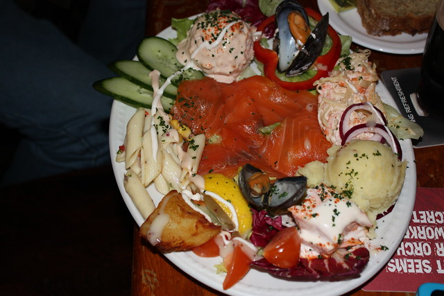 Seafood platter at The Quays, Galway