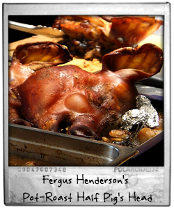 Fergus Henderson's Pot-Roast Half Pig's Head