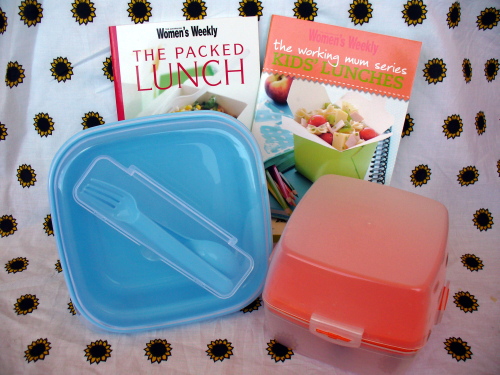Blogoversary Giveaway - Lunch Boxes And Recipe Books