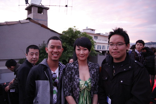 With Zhao Tao and Jia Zhangke