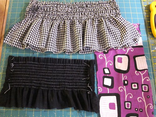 Reversible Skirt, in progress