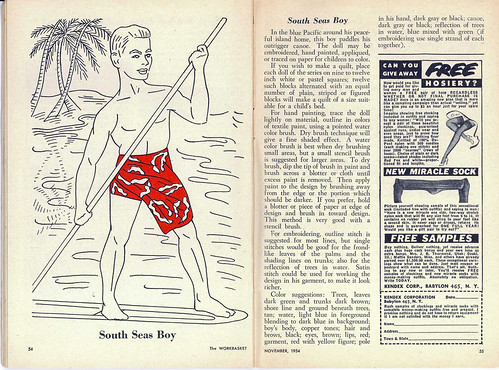 The Workbasket November 1954 - South Seas Boy