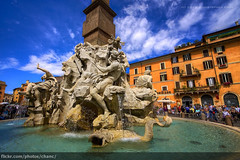 Fountain of the Four Rivers, Rome