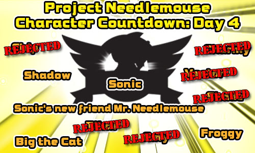 Project Needlemouse - Character Countdown Day 4