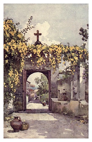 021- La puerta de una capilla en Madeira-The flowers and gardens of Madeira - Du Cane Florence 1909