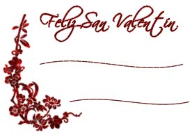 tarjeta de san valentin para regalos