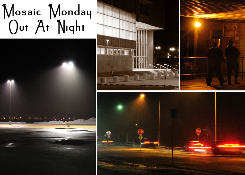 Mosaic Monday - Out At Night