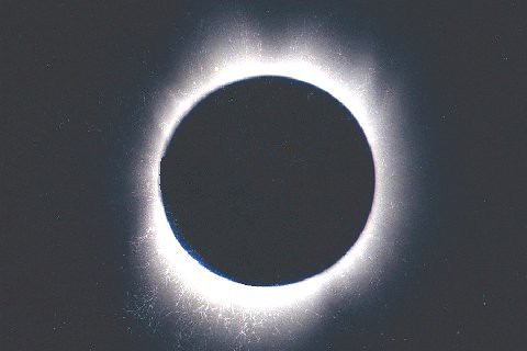 Eclipsed Sun, 800mm lens