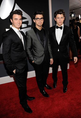 Kevin, Joe and Nick Jonas of the Jonas Brothers by The Chic Spot.