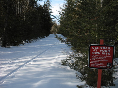 Use trail at your own risk