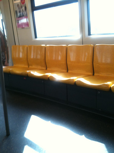 Seats on the BTS Skytrain