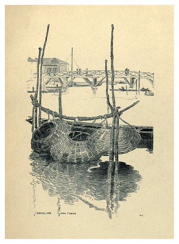 020-Nasas para langostas cerca de San Pietro-Venice  a sketch-book 1914- Richards Fred
