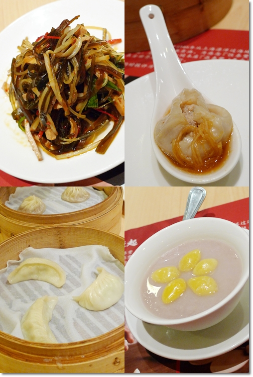 Dishes @ Din Tai Fung