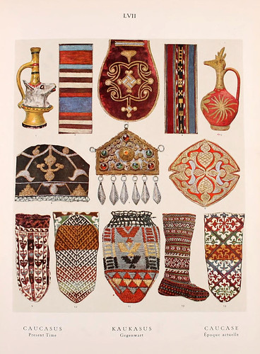016- Caucaso principios del siglo XX-Ornament two thousand decorative motifs…1924-Helmuth Theodor Bossert