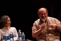 Anne Landsman & Salman Rushdie