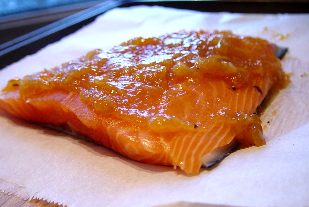 Cedar Plank Salmon Take 1