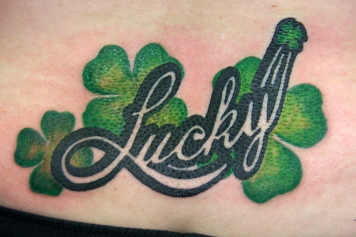 Melissa Etheridge Lucky Custom Tattooing by Ainslie Heilich of Vintage Karma
