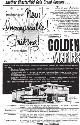 chesterfield builders golden acres opening ad